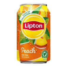 Lipton Ice Tea Peach Blikjes Tray 24x33cl